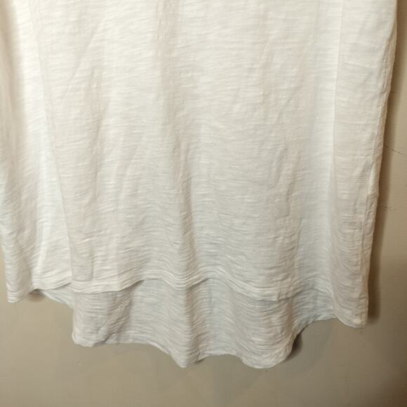 Chico's The Ultimate Tee Shirt Cotton Modal Hi Low - Picture 7 of 11